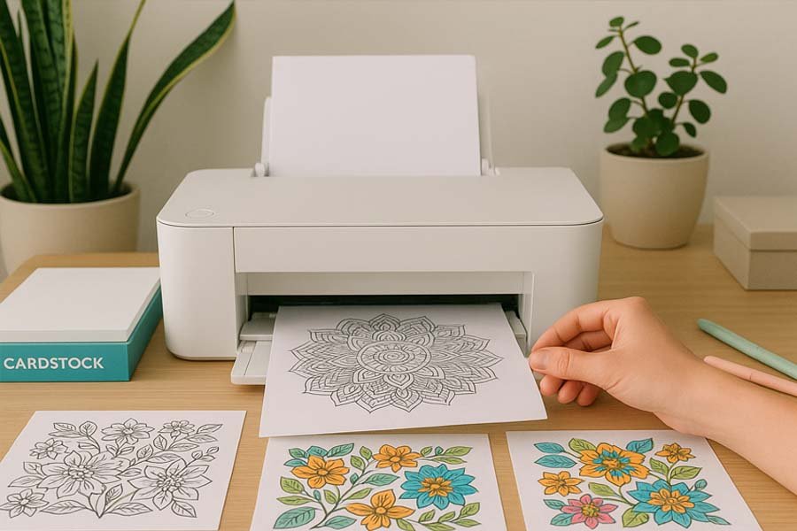 How to Print Your Colouring Pages Perfectly at Home