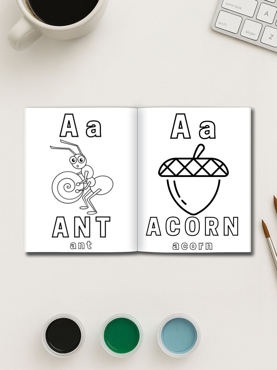 78 Preschool Alphabet Coloring Pages - Image 2